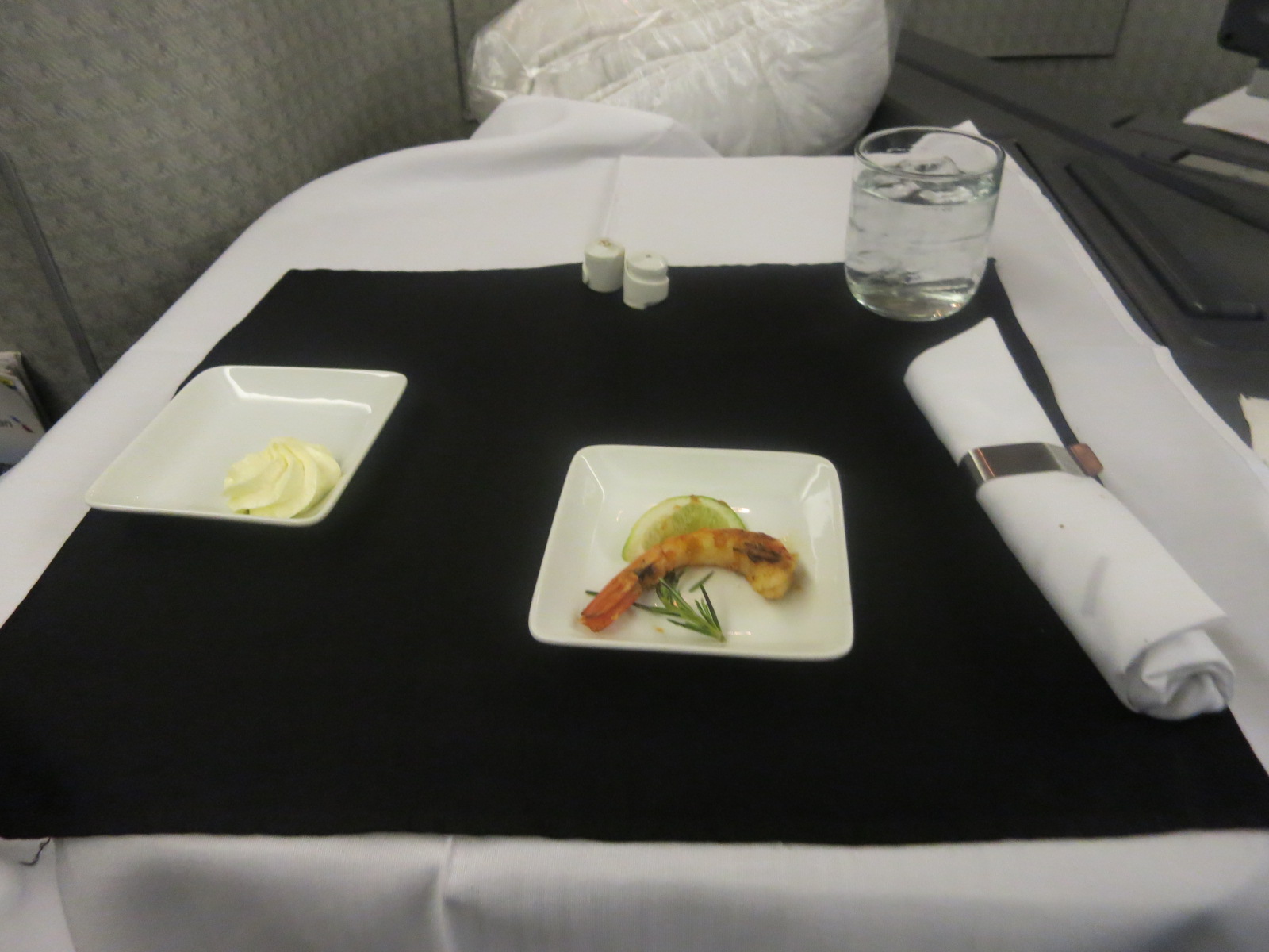 american airlines first class meal