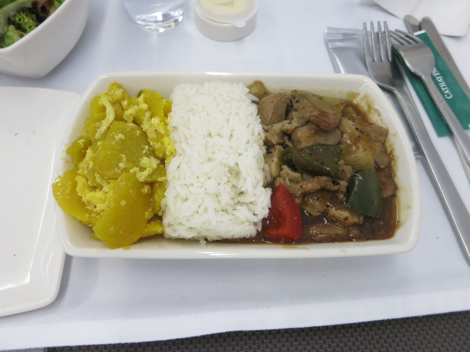 Cathay Pacific Considers New Rule: Business Class Passengers Must Bring Their Own Forks For Meals