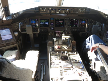 pilot cockpit