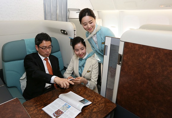 korean air first class suite