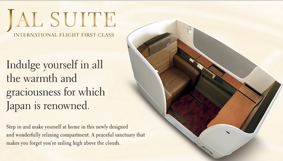 japan airlines first class routes