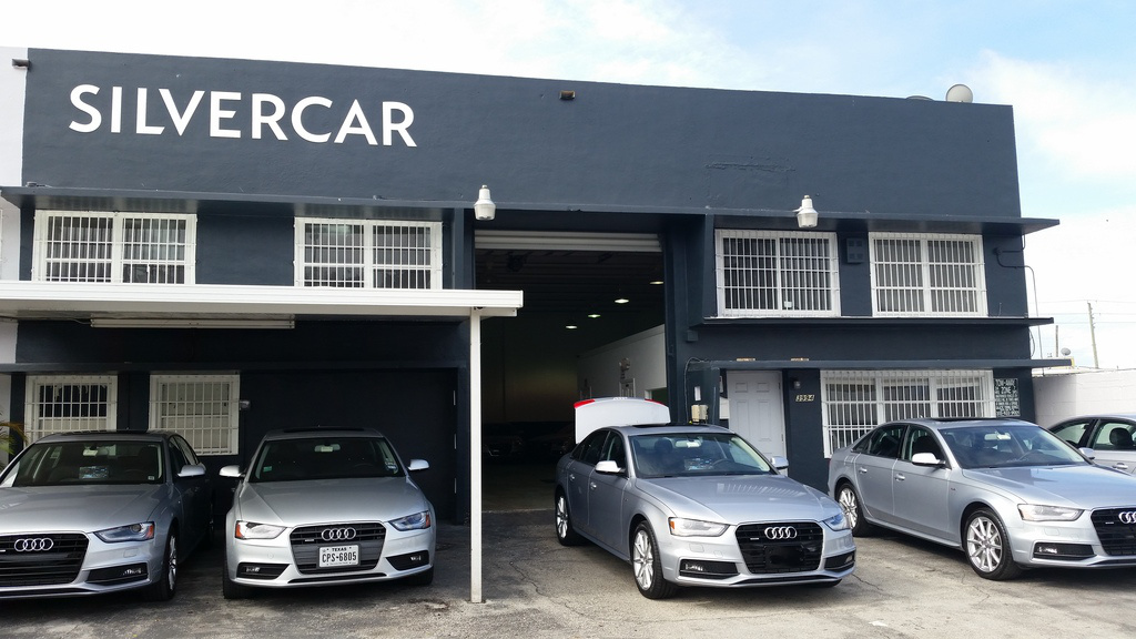 Silvercar's Secret OneWay Rental Option View from the Wing