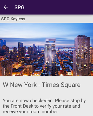 spg keyless w times square