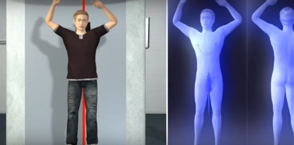 Airport naked body scanner's get dumb