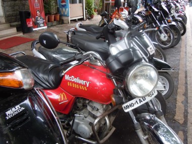 mcdelivery bikes