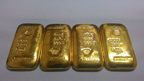 Gold Smuggler Caught Because He Was Unwilling to Pay Overweight Checked Bag Fees