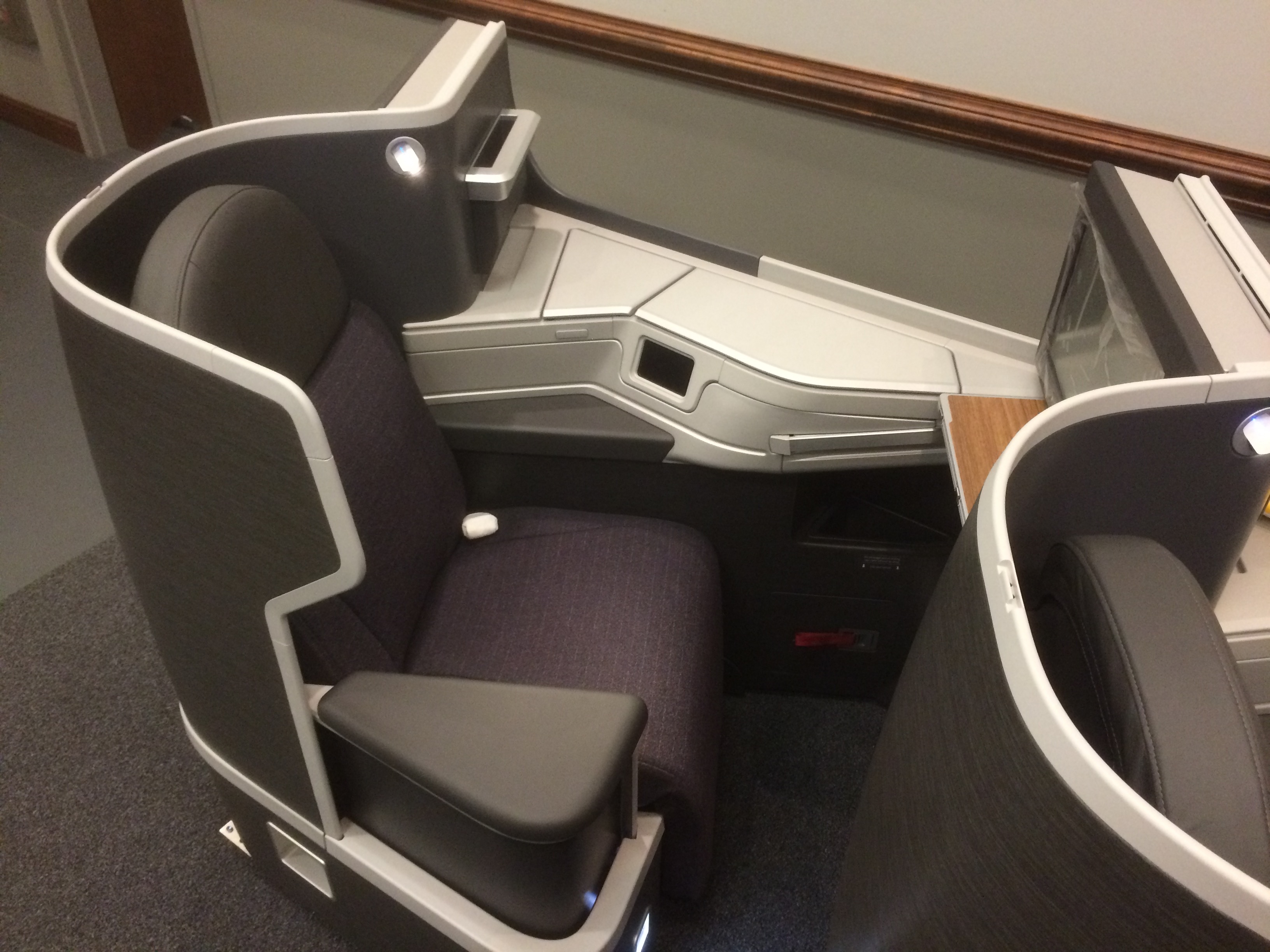 American Screwed Up Its Brand New Business Class Seat View From The Wing