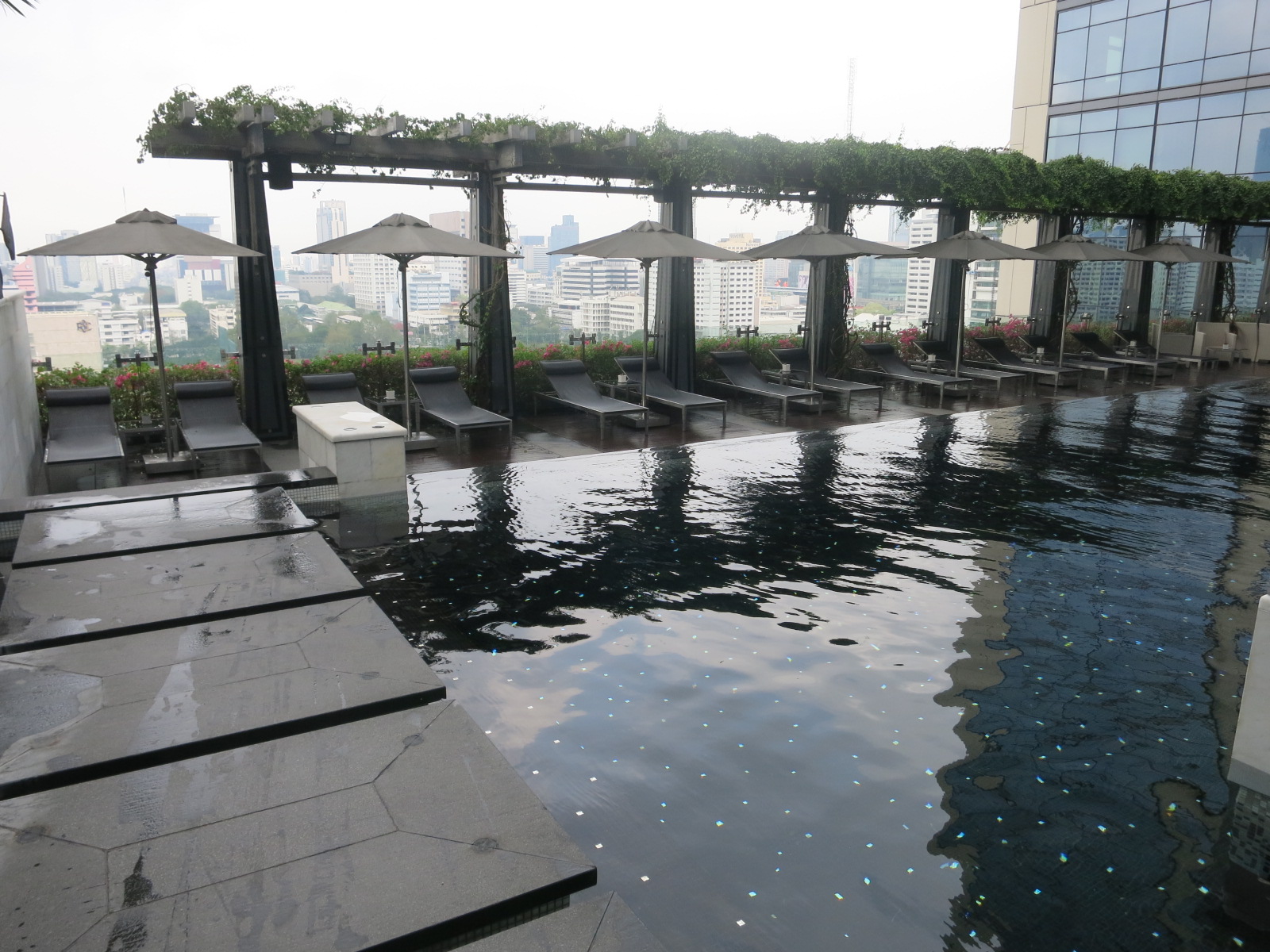 St. Regis Bangkok hotel horizon pool view