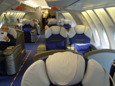 airline cabin
