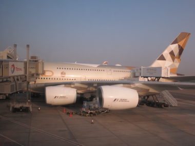 etihad plane