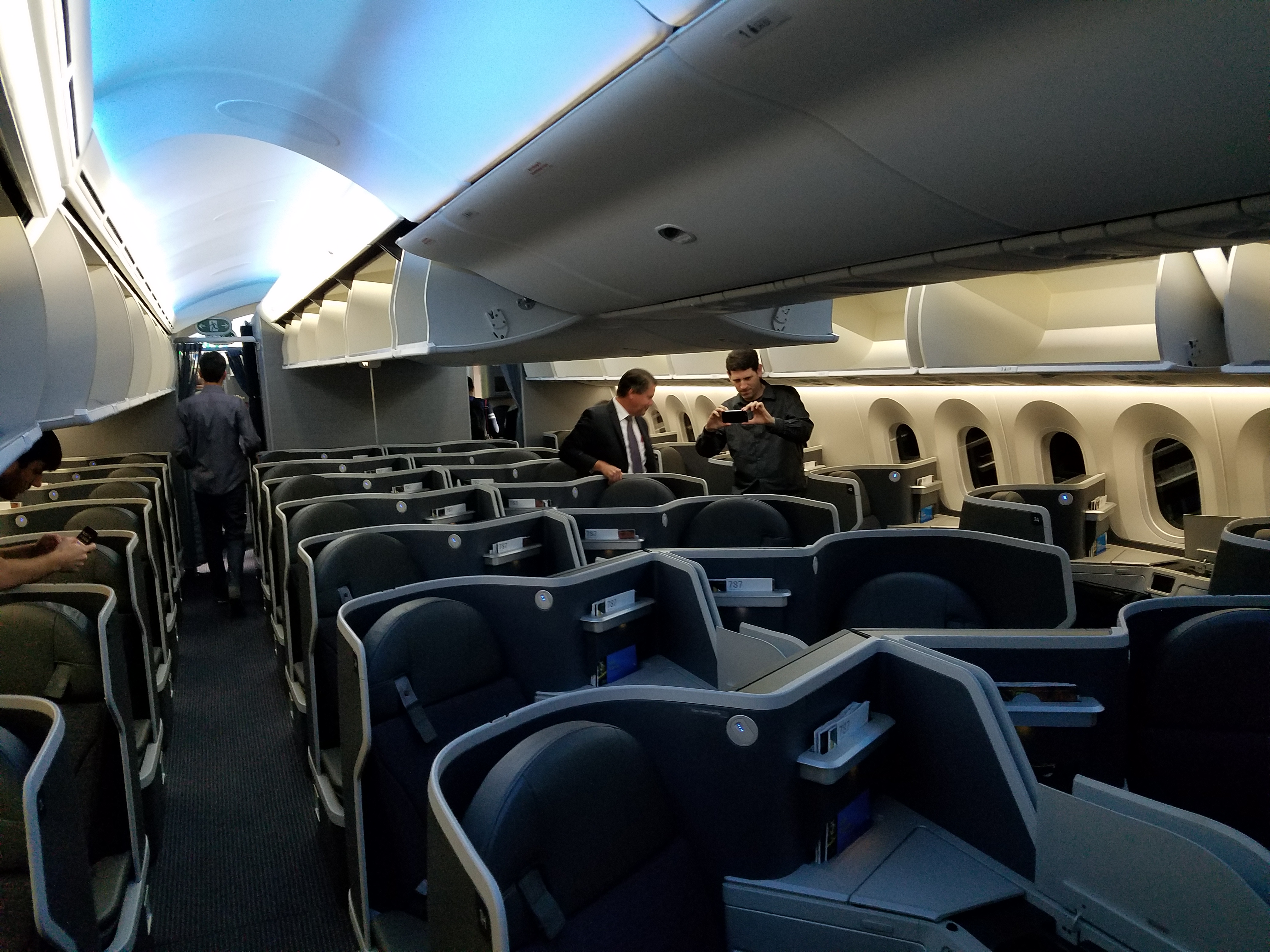 american business class 787-9