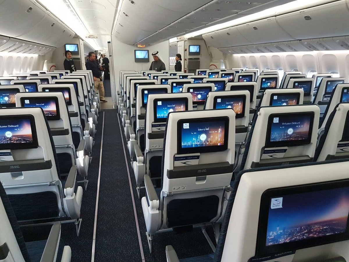 Inside The New Kuwait Airways Boeing 777 300er World S