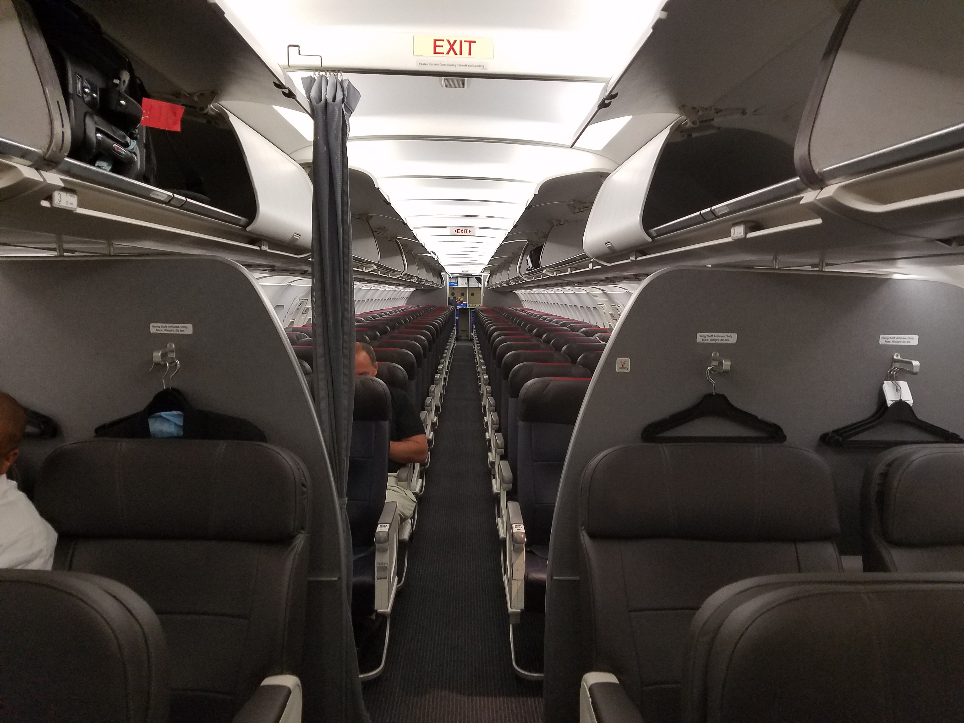 A New US Airways Interior I've Never Seen Before - Refreshed Seat ...