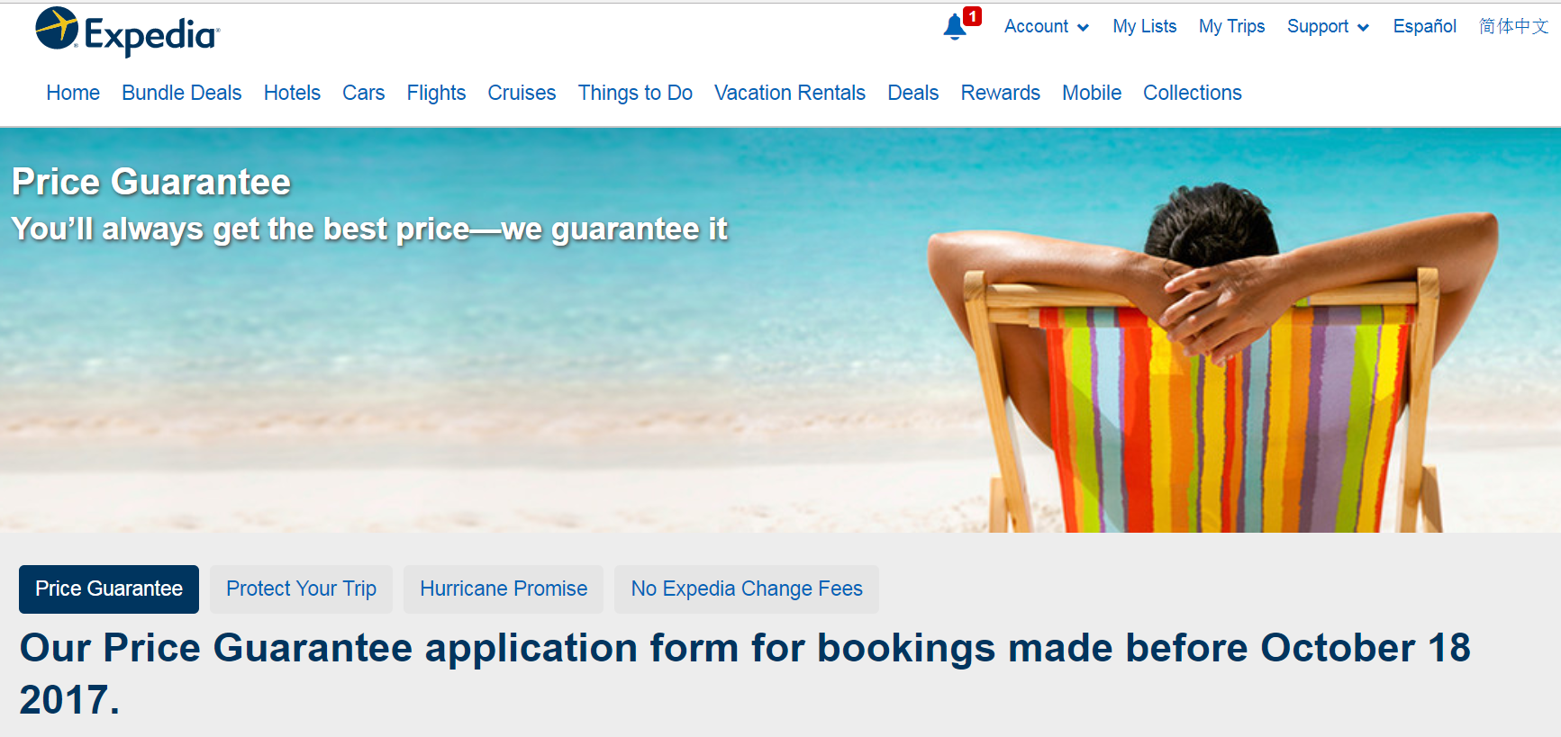 Did Expedia Quietly Eliminate Its Best Price Guarantee View From The Wing