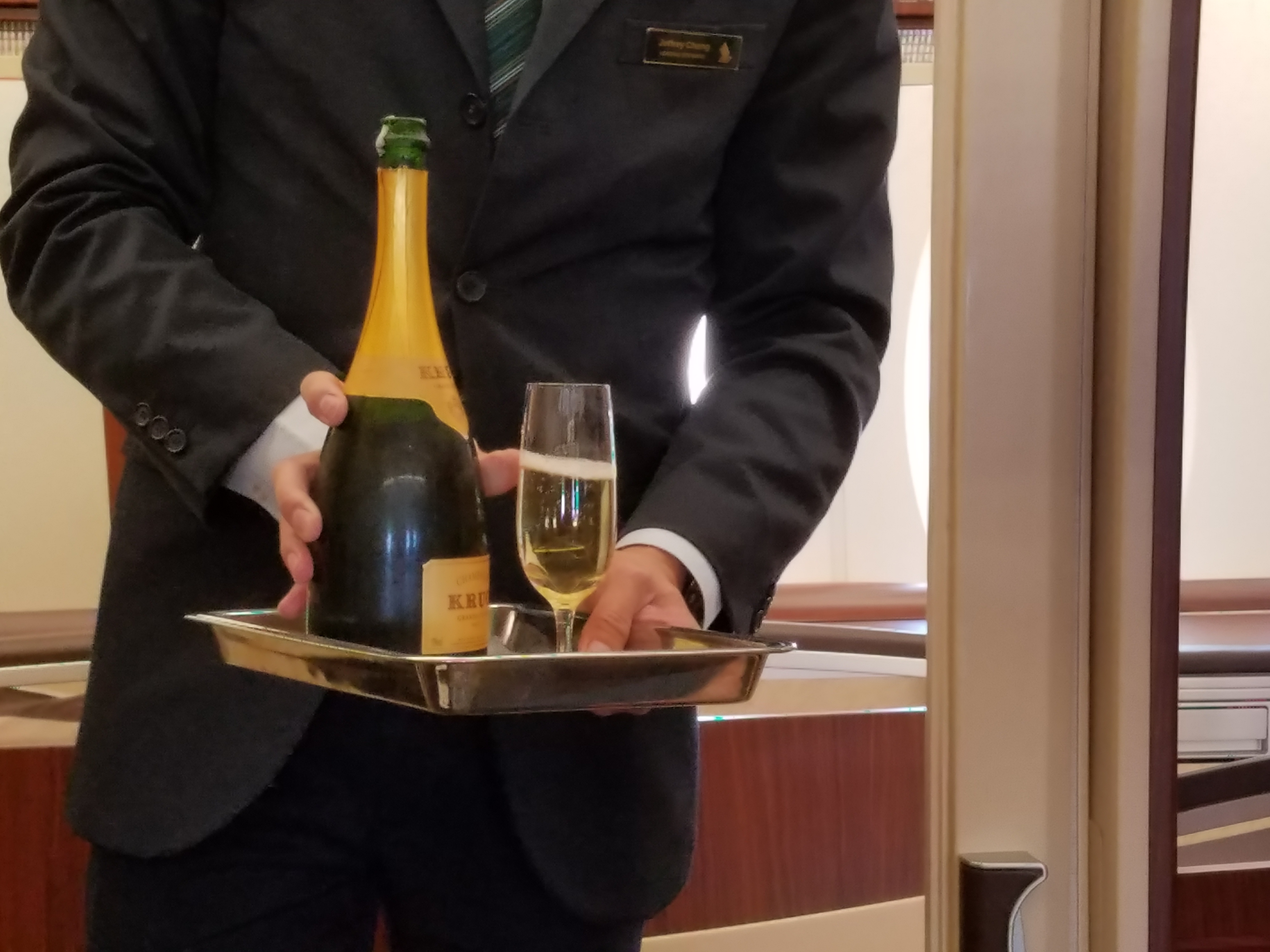singapore airlines champagne krug
