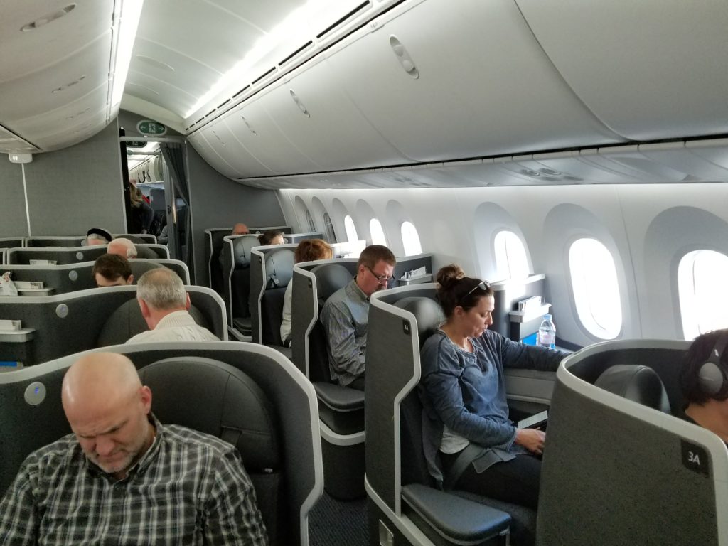 Review American Airlines Boeing 787 9 Business Class Paris