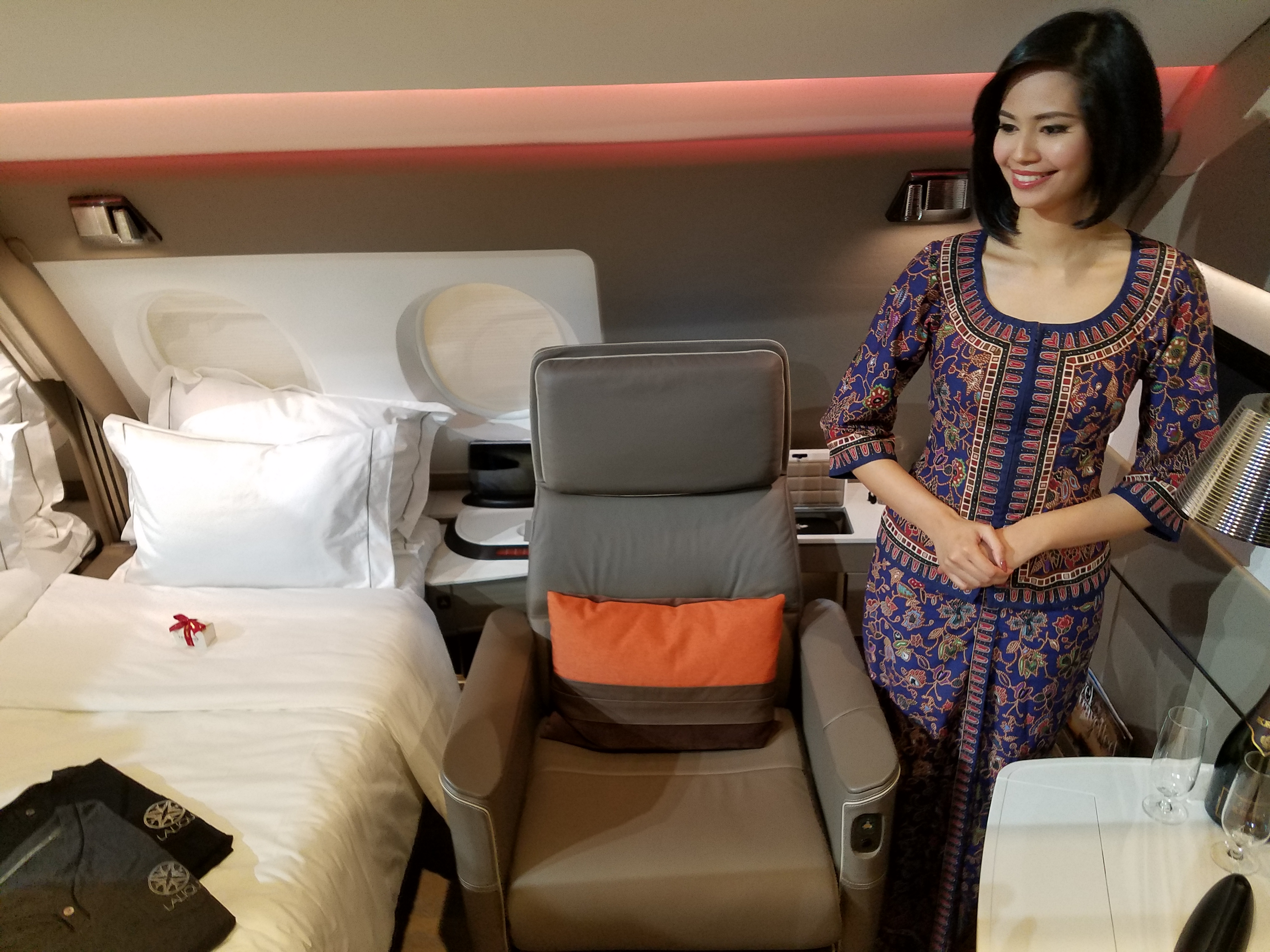 Singapore Airlines Airbus A380 First Class Awards Wide Open, March
