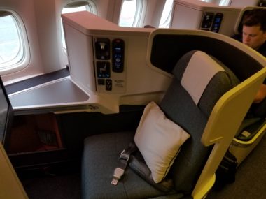airline cabin first class