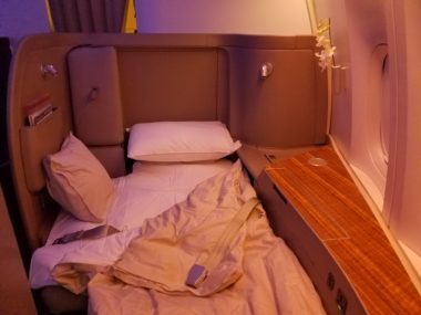 first class bed