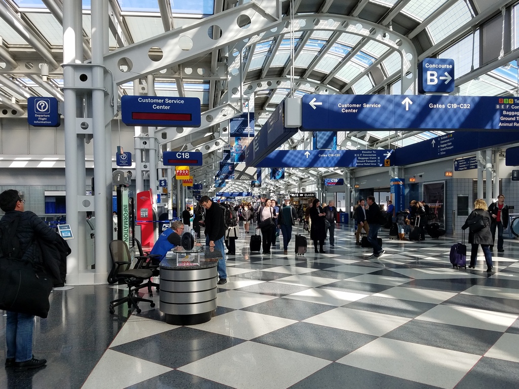 United Passenger Stuck At Chicago O'Hare Has Epic Overnight Adventure