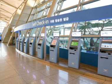 airport kiosk