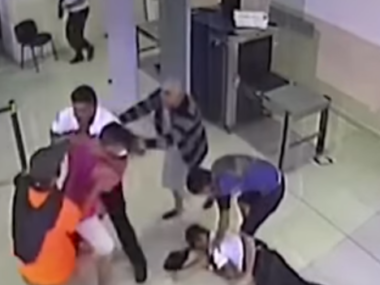 airport fight