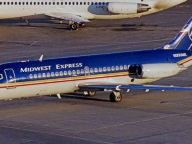 midwest express plane
