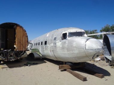 junkyard plane