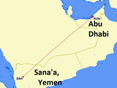 map around saudi arabia