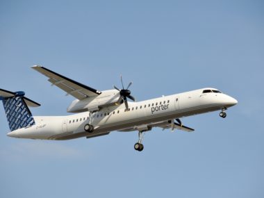 porter airlines plane