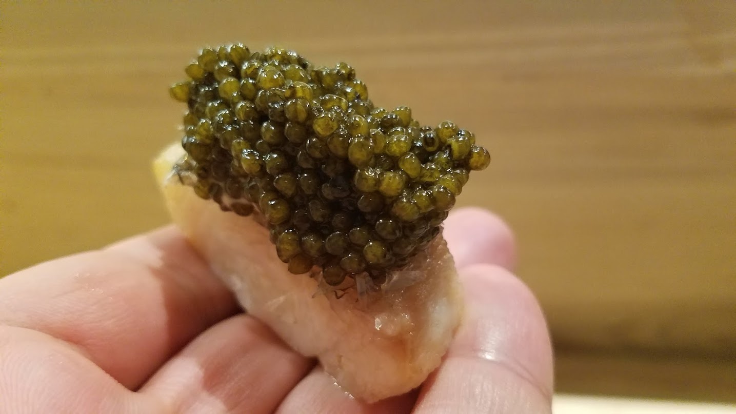 kyoten caviar sushi