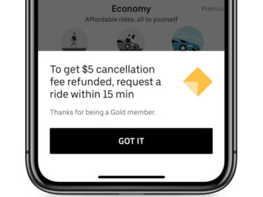 uber cancellation