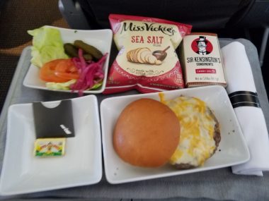 america airlines food