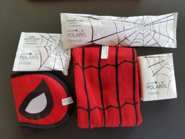 spiderman amenity kit