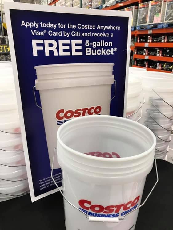 costco sand bucket