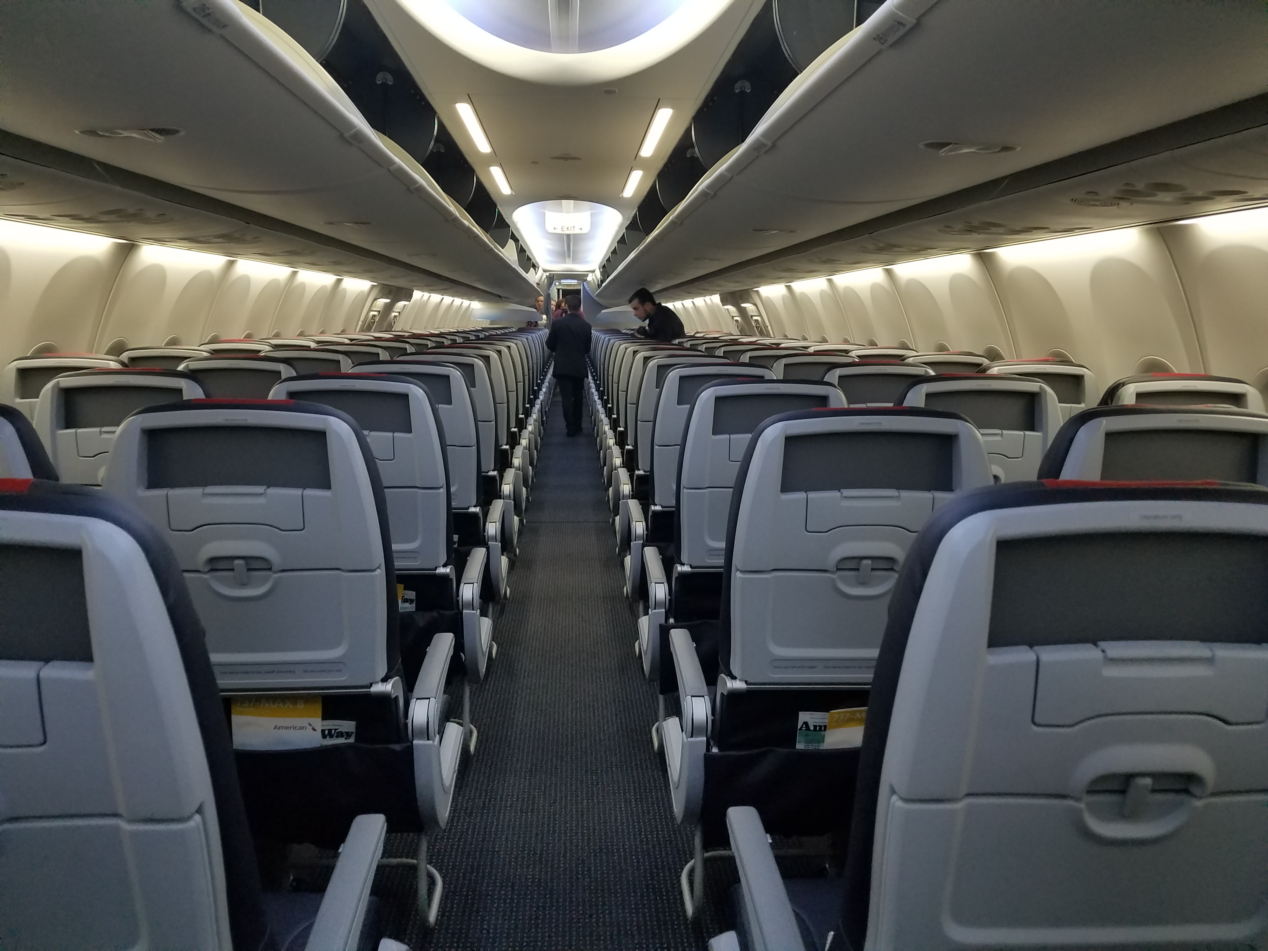 American Airlines CEO: United And Delta Could Force Us To Put In Seat Back Enter..