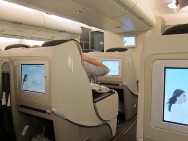 air france a380 business seats