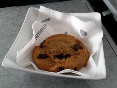 cookie in tray
