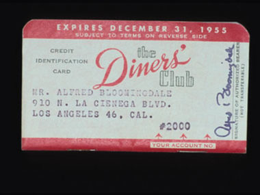 diners club ticket