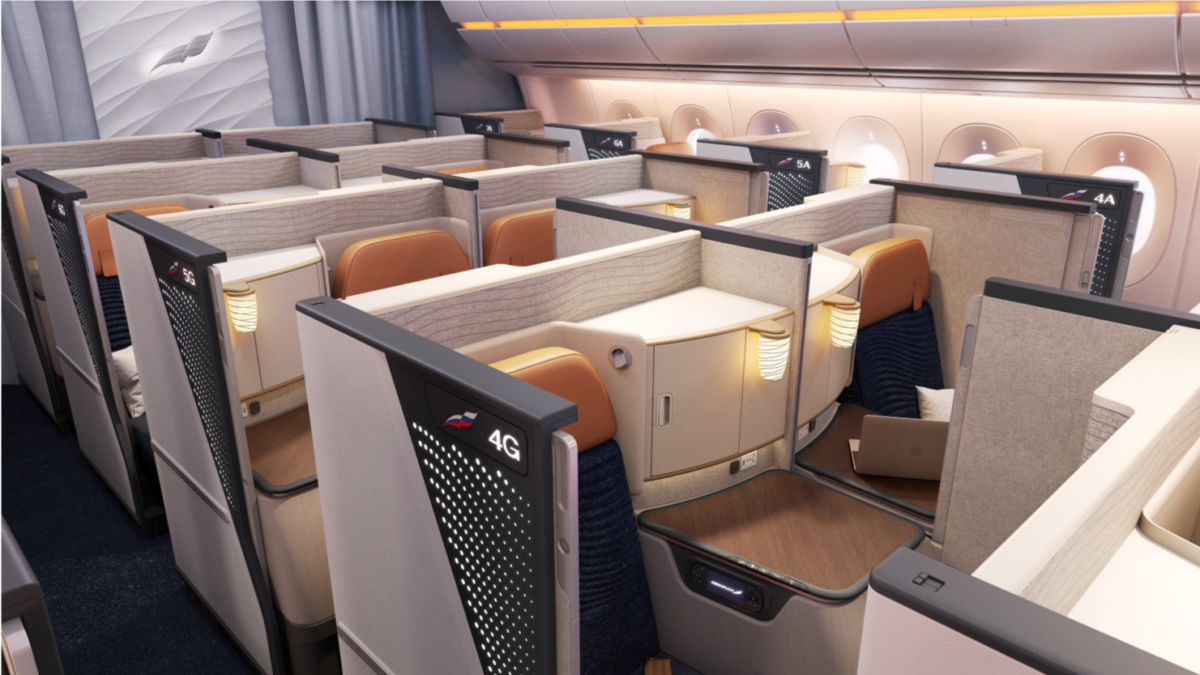 aeroflot new business class suite with doors view 1