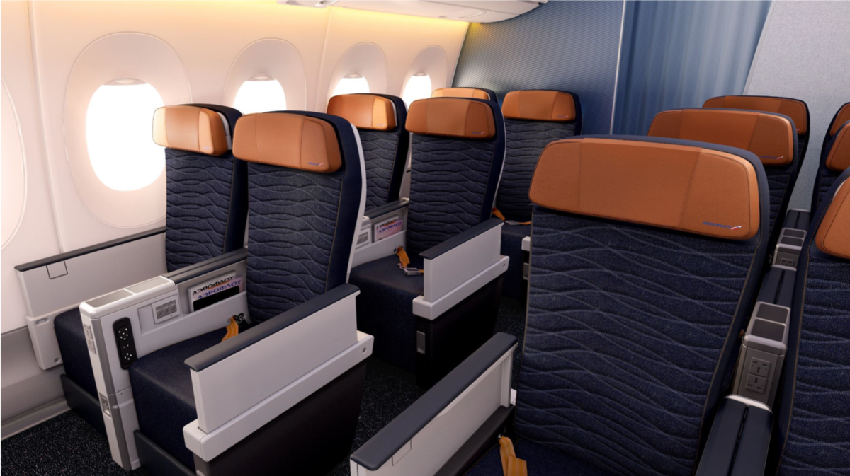 aeroflot airbus a350 premium economy seat