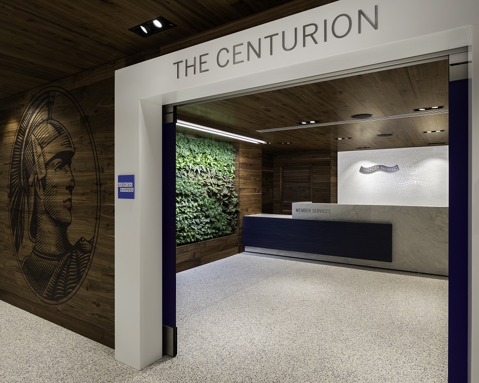 centurion lounge lax entrance