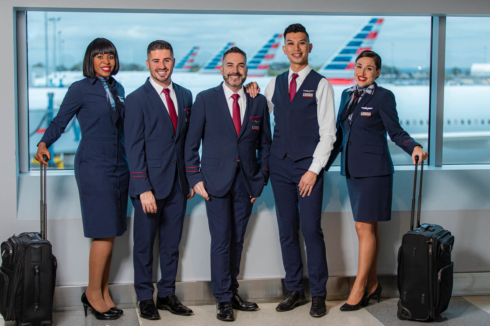 American Airlines Flight Attendants Left Sleeping At The Airport And Sharing Roo..