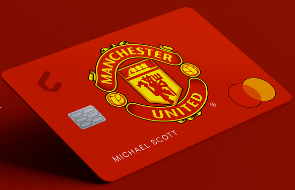 manchester united credit card from cardless