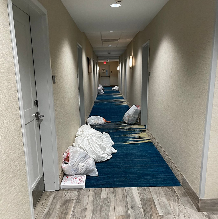What Happens When Hotels Eliminate Daily Housekeeping, In One Photo