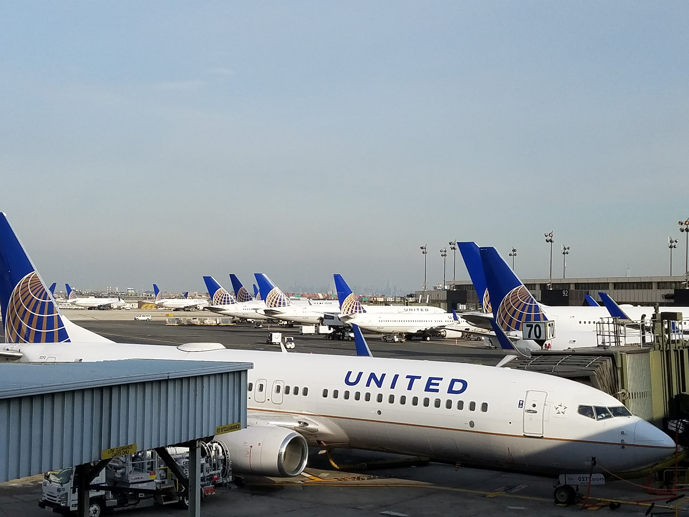 United Airlines Newark Planes 