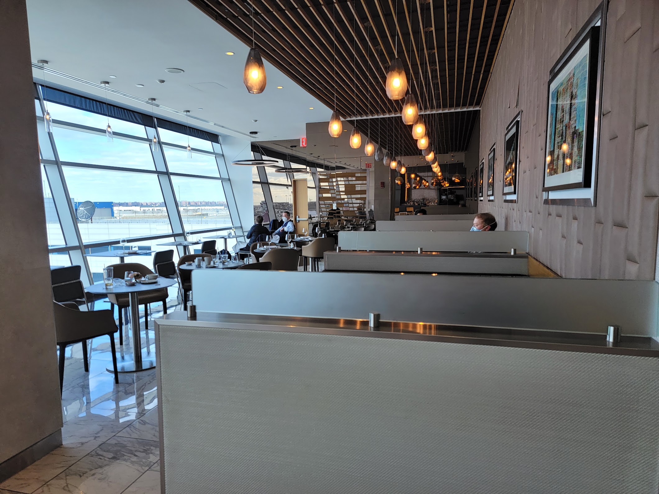 american airlines flagship first dining jfk