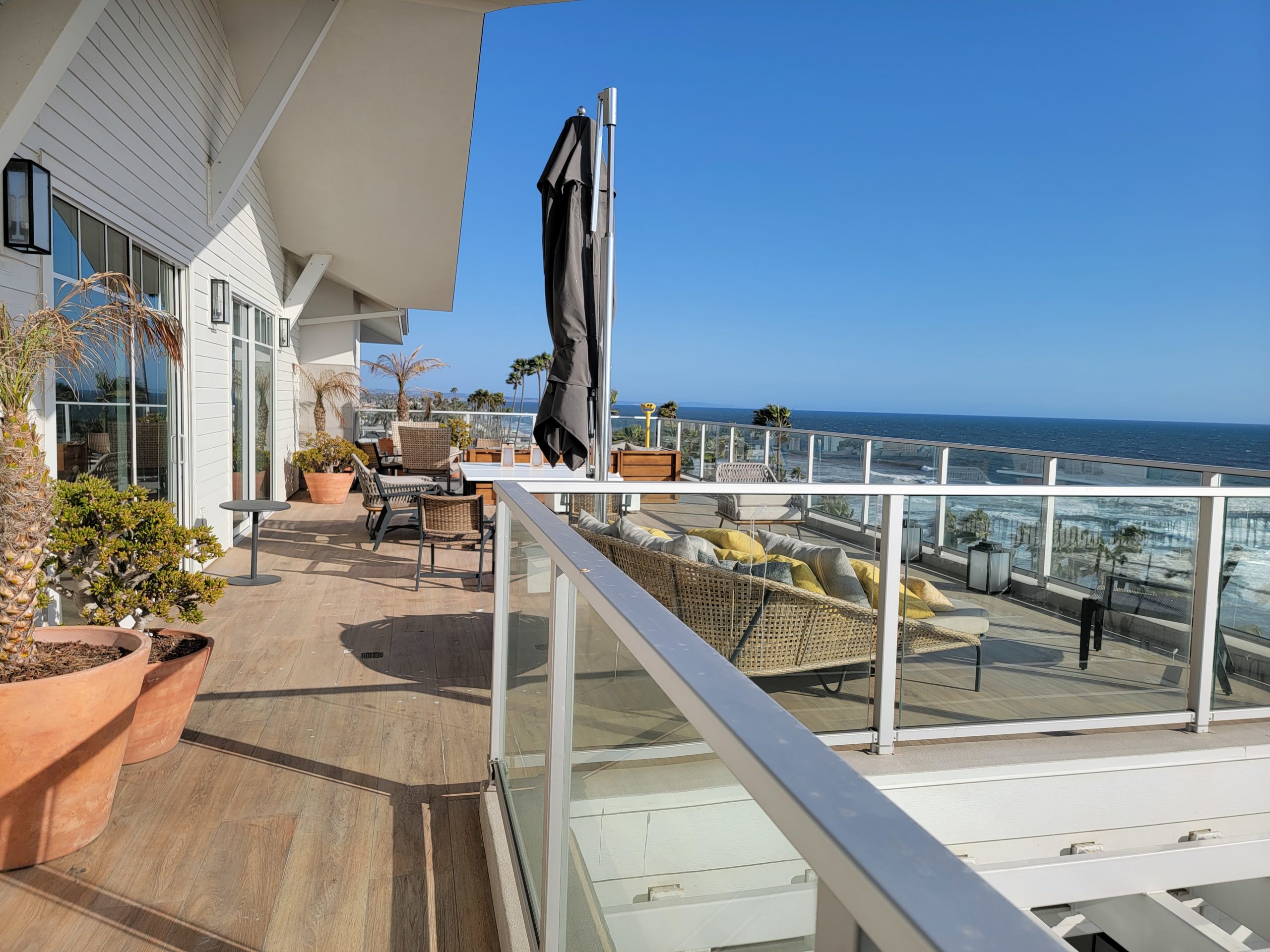 seabird resort grand estate suite outdoor living space