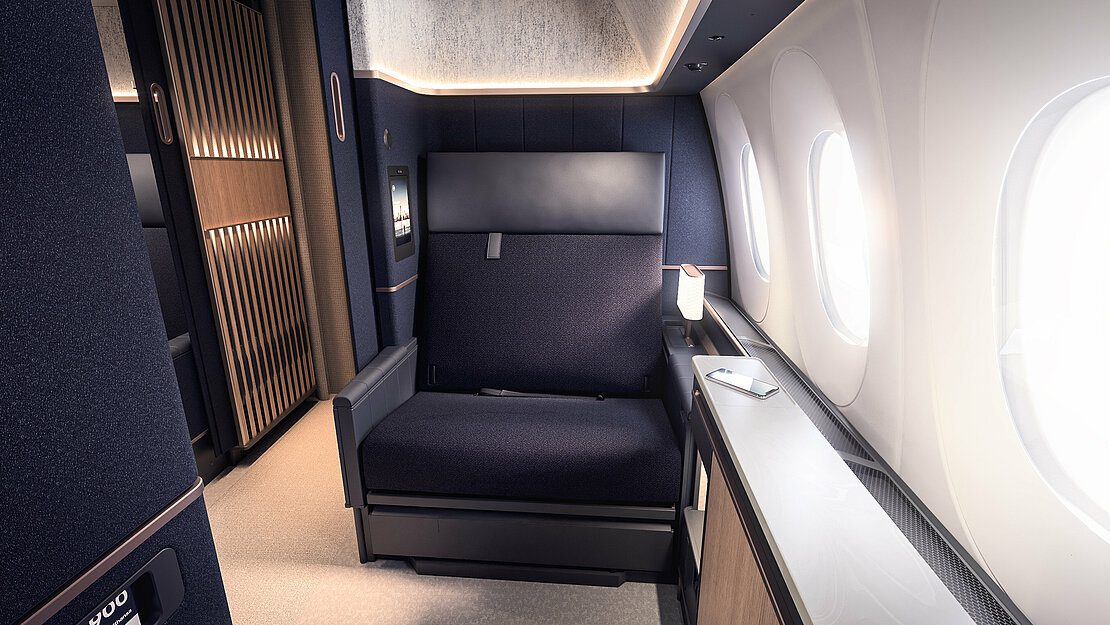 Lufthansa Unveils New First Class Suites Business Class With Walls 