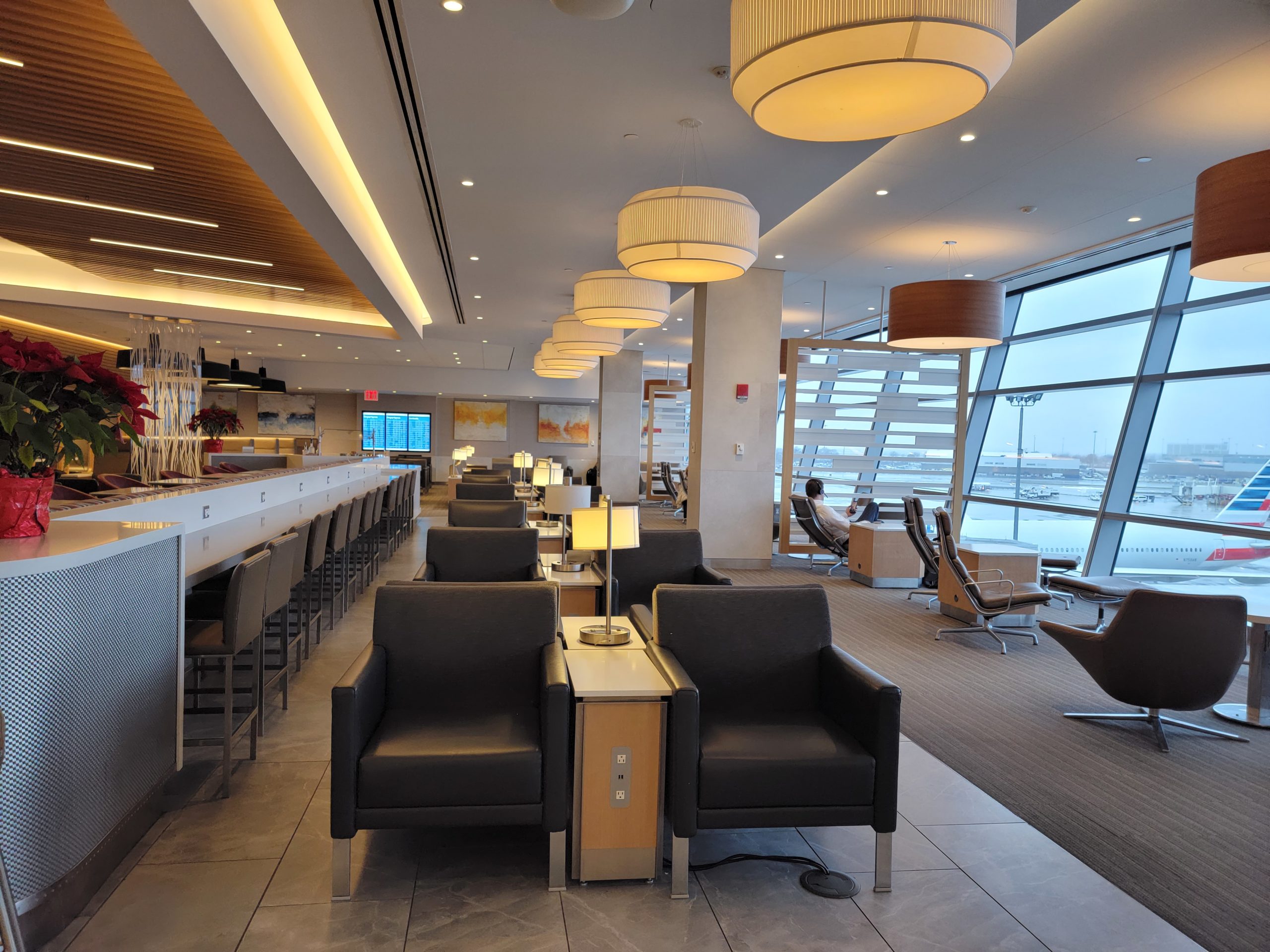 Greenwich Lounge JFK Review American BA Business Class